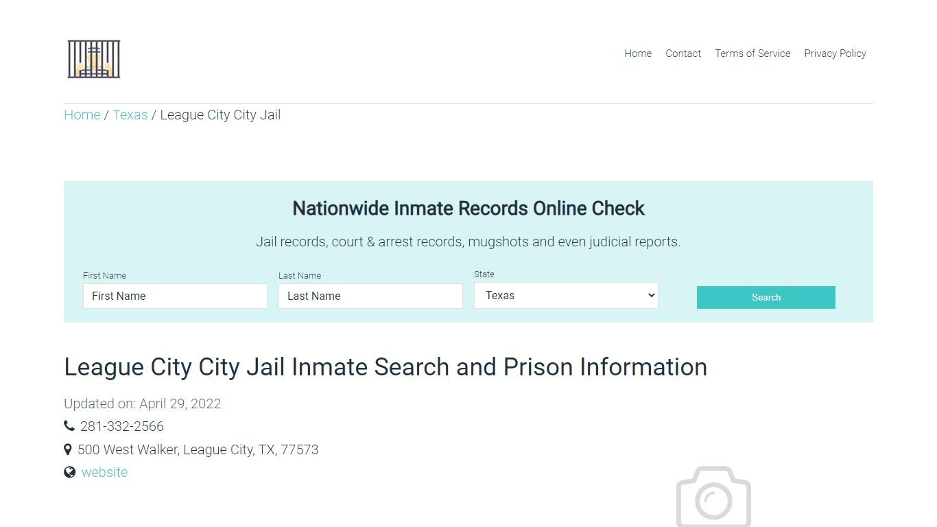 League City City Jail Inmate Search, Visitation, Phone no ...
